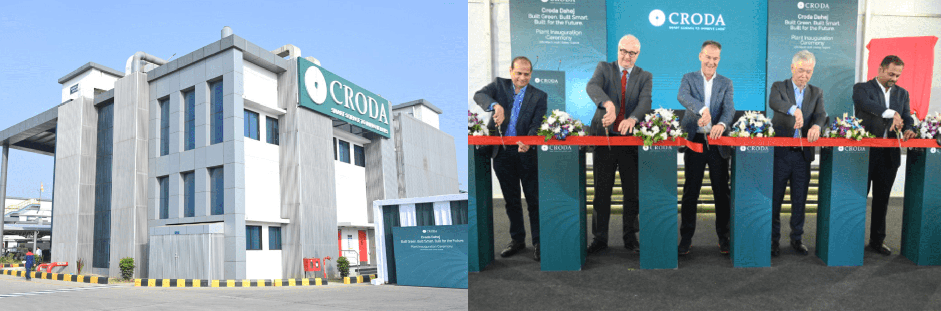 Pictures from the commissioning ceremony at our new manufacturing facility in Dahej, India