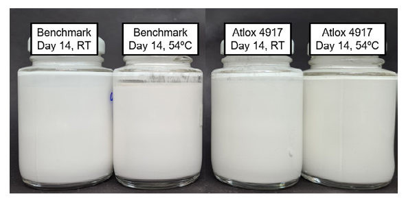 Accelerated stability assessment of the Chlorothalonil 720 g/L SC