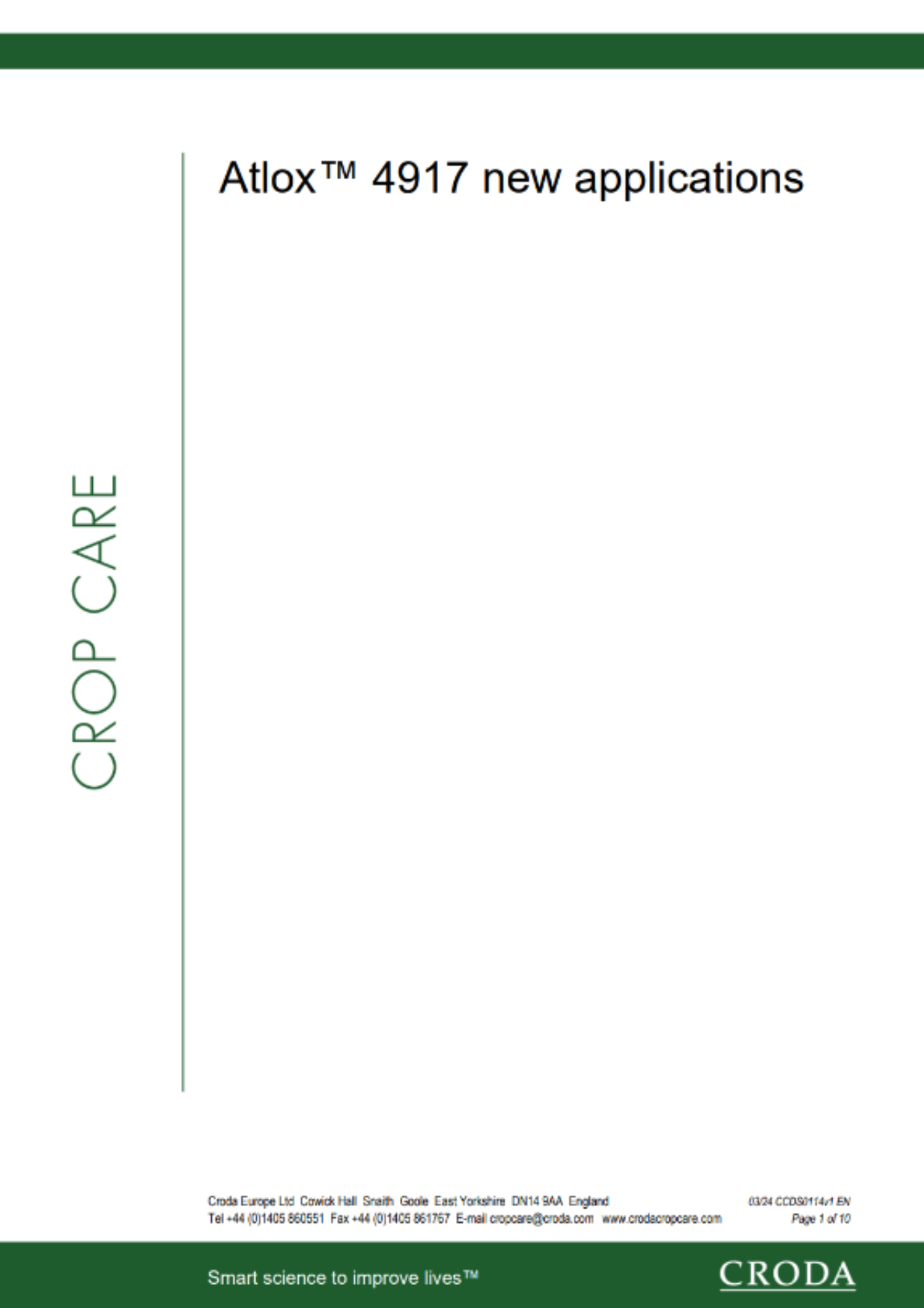 Atlox 4917 new application data sheet